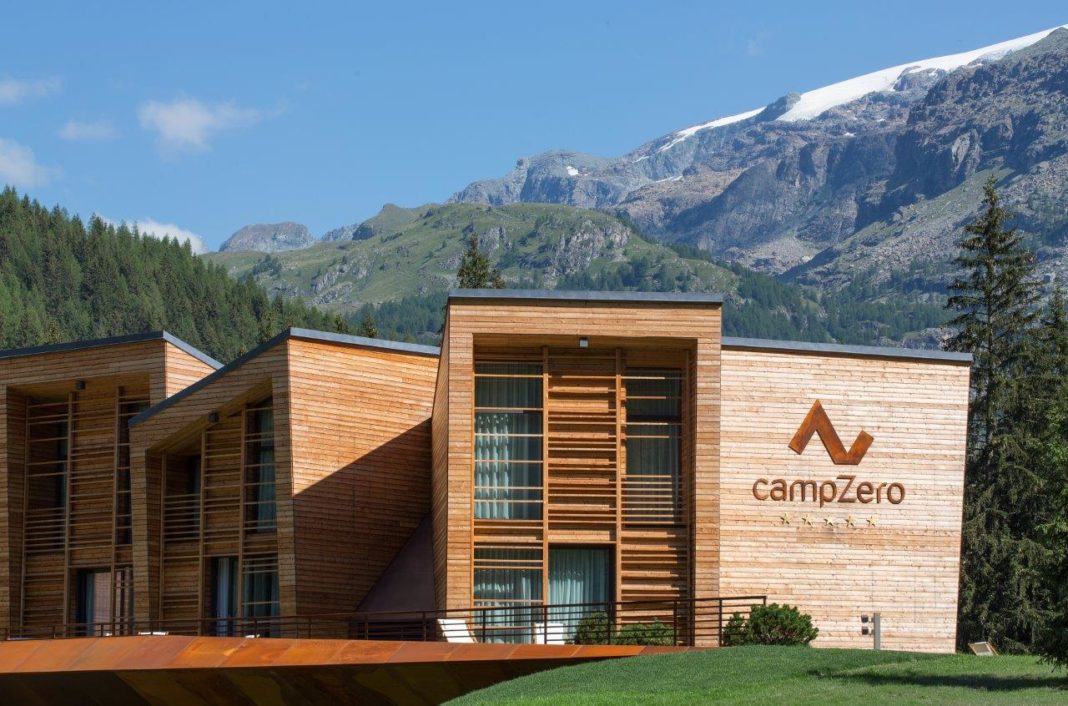 Uno scorcio di CampZero in primavera