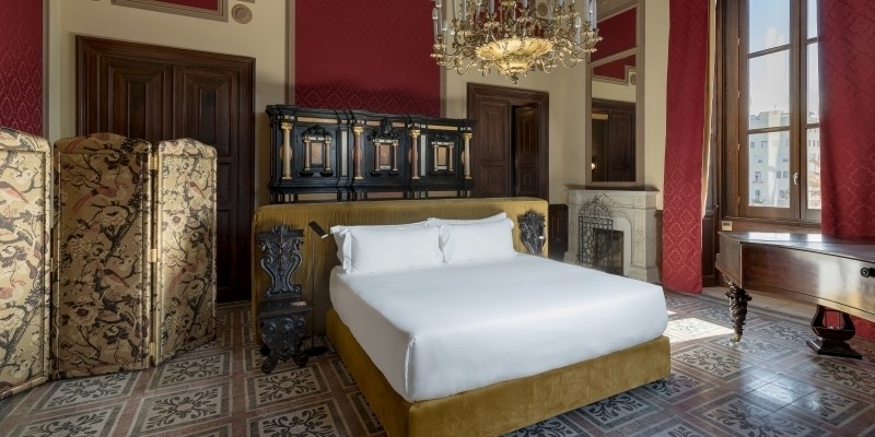 Una camera del Room Mate Sicilia