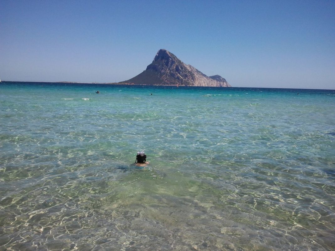 Il mare di Porto San Paolo, nel Nord Est della Sardegna