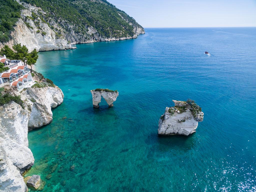 Uno scorcio del mare del Gargano