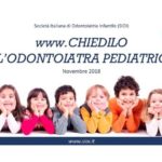 Sioi, parte la campagna “www.chiediloall’odontoiatrapediatrico”