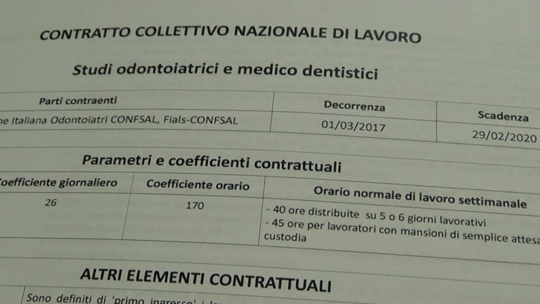 Il contratto di lavoro negli studi odontoiatrici: a chi versare i contributi?