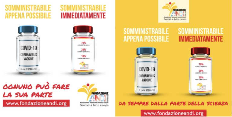 Fondazione ANDI contro le fake news sui vaccini Covid