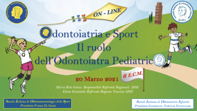 SIOS e SIOI: prevenzione dentale per futuri campioni