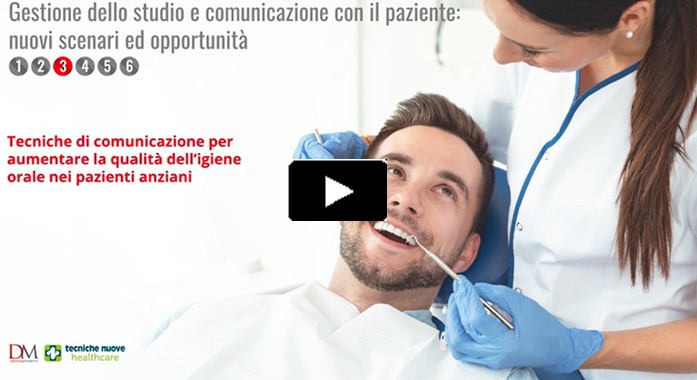 <em>Gestione dello studio e comunicazione con il paziente: nuovi scenari ed opportunità – Video pillola 3</em>