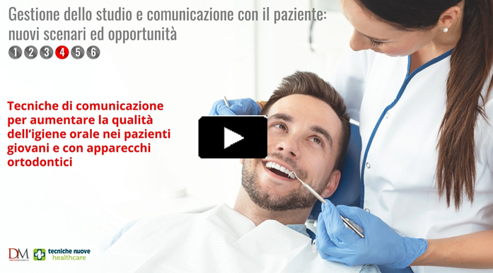 <em>Gestione dello studio e comunicazione con il paziente: nuovi scenari ed opportunità – Video pillola 4</em>