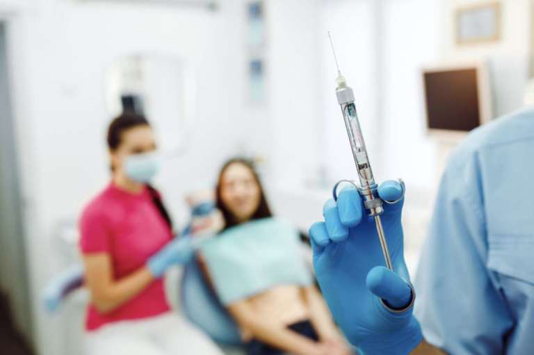 Quanto è efficace l’anestesia con sistema jet senza ago?