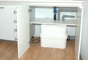 IL CUORE dell’impianto di sollevamento acqua di scarico realizzato presso la Clinica del sorriso di Padova.