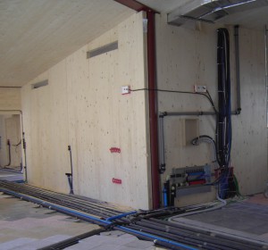 ACS. Per quanto riguarda l’impianto sanitario, la preparazione dell’acqua calda è centralizzata