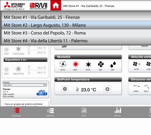 Esempio del sistema di gestione RMI per una catena di store