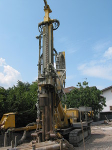 I LAVORI GEOTERMICI. Per ottimizzare l’intero sistema sono state utilizzate 7 sonde da 115 metri.