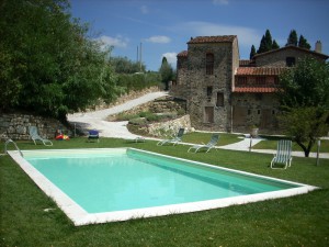 L’AGRITURISMO Il Cerretino situato sulle colline nei pressi di Firenze.