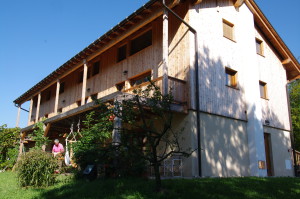 L’agriturismo e bed & breakfast Campo di Cielo dopo la ristrutturazione, terminata nel 2012.