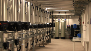 UN PARTICOLARE dell'impianto di climatizzazione.