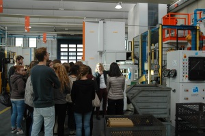 LA VISITA. Lo scorso 14 novembre, gli studenti del Lunardi e del Capirola (BS) sono stati guidati attraverso un percorso di presentazione della realtà aziendale IVAR.