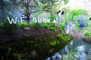 IL CORPO VEGETATIVO ampio 560 metri quadrati funziona come un vero e proprio “condizionatore” naturale: la vegetazione del padiglione genera una superficie evapotraspirante di 43.200 m2 e produce 62,5 kg di ossigeno in un’ora.