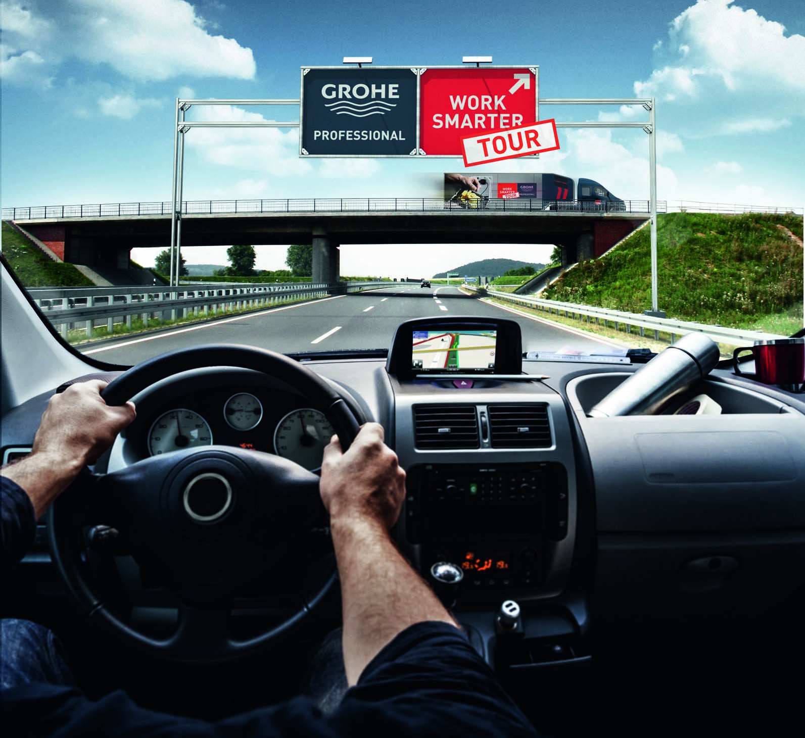 Riparte il truck itinerante di Grohe “Work Smarter Tour”