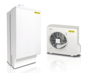 Sistema HPU Hybrid: unità interna ed esterna.