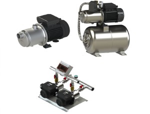 Gamma elettropompe centrifughe.