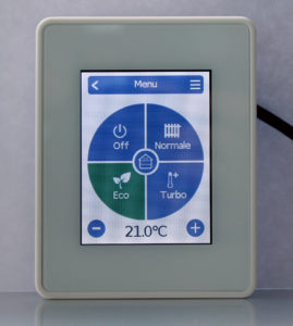 DISPOSITIVO dal design semplice ed elegante che racchiude un sistema intelligente ed innovativo.