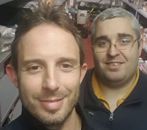 Da sx, Matteo Colombo, titolare di BALDINA snc di Tradate (VA). A dx, Luca Capozzoli, responsabile magazzino. 