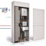 Sistema ibrido integrato: caldaia a condensazione e pompa di calore aria-acqua