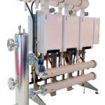 Sistemi in cascata Multiblue, montaggio in batteria fino a otto caldaie Sistemi in cascata