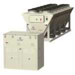 Pompa di calore in due sezioni condensata ad aria Remotex di Clivet pompa di calore