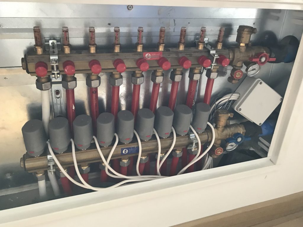 collettore pannelli radianti