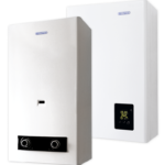 Scaldabagni istantanei a gas Iris e Sienna a basso NOx Scaldabagni