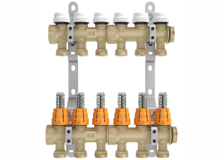 Collettori componibili per sistemi radianti, Easy Radiant di Ivar