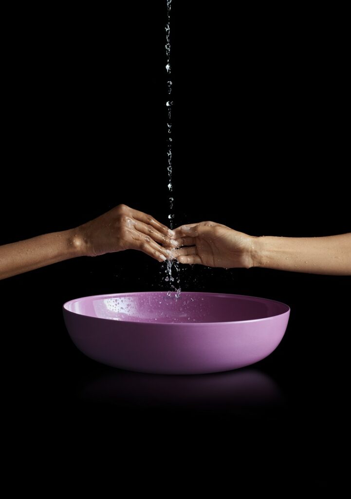 lavabi di acciaio smaltato