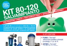Trattamento impianto termico: Kit 80-120 Salvaimpianto Facot Chemicals salvaimpianto