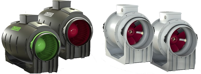 Aspiratori elicocentrifughi