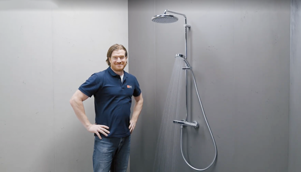come si installa GROHE Tempesta Cosmopolitan System 250