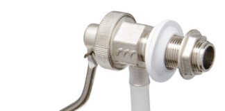 rubinetto a galleggiante in ottone