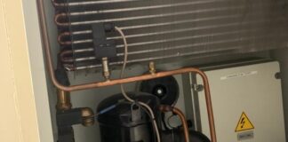 condensatore di un condizionatore