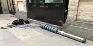 pompa di acqua di falda