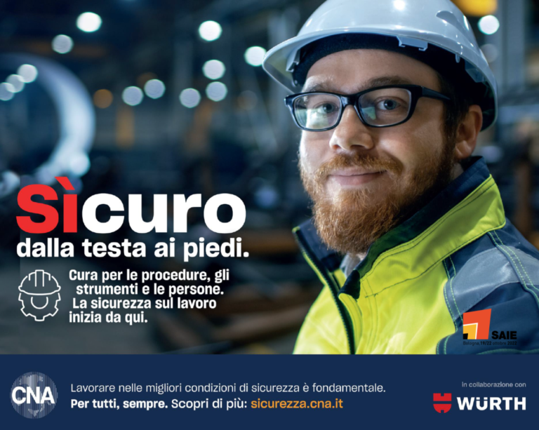 Nuova campagna ‘Sìcuro sulla sicurezza sul lavoro di CNA e Würth’