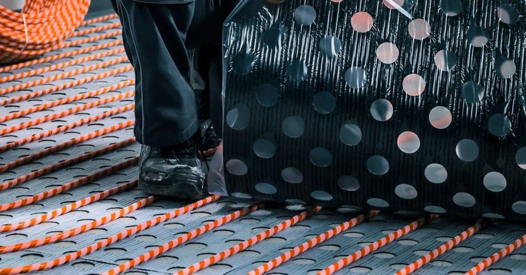 impianto a pannelli radianti