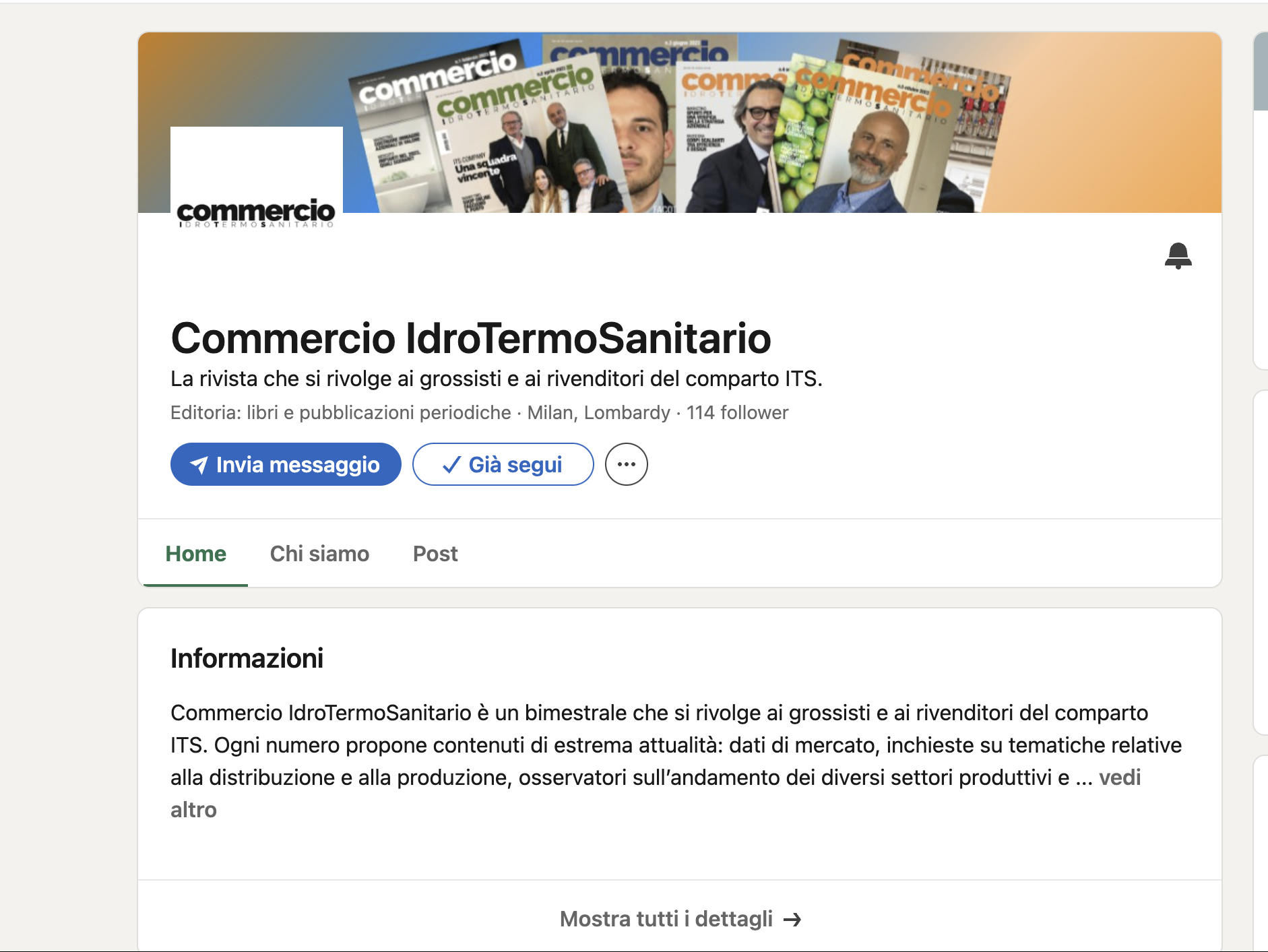 Segui Commercio ITS anche su Linkedin