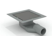 Piletta invisibile per docce a pavimento: TIRANA UNSEEN piletta