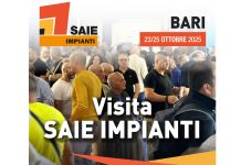 SAIE Bari 2025, il biglietto omaggio per i professionisti dell’impiantistica