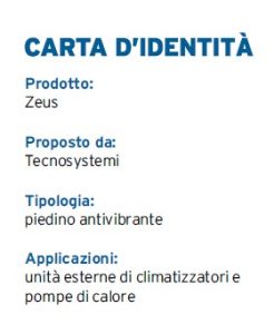 Zeus piedini antivibranti