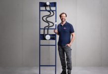 Telaio doccia con corpo incasso: installazione rapida