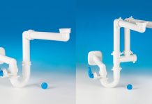 Soluzione antigorgoglio per lo scarico di lavatrici e lavastoviglie antigorgoglio