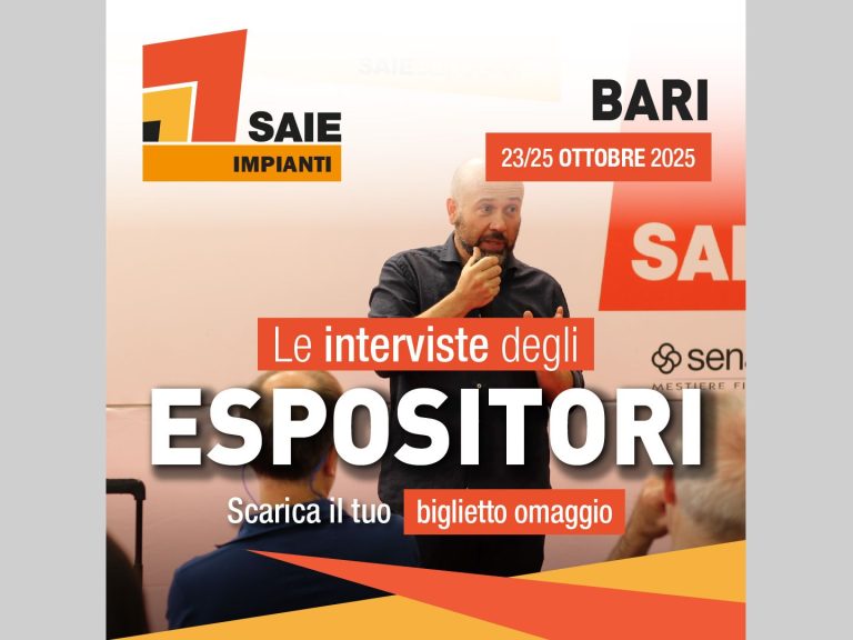 Saie Impianti 2025: gli espositori si presentano