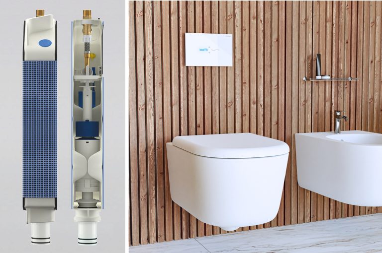 Bampi, il risciacquo wc silenzioso e confortevole