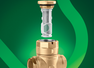 Filtro ispezionabile con intercettazione e ampia maglia filtrante