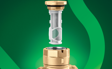 Filtro ispezionabile con intercettazione e ampia maglia filtrante